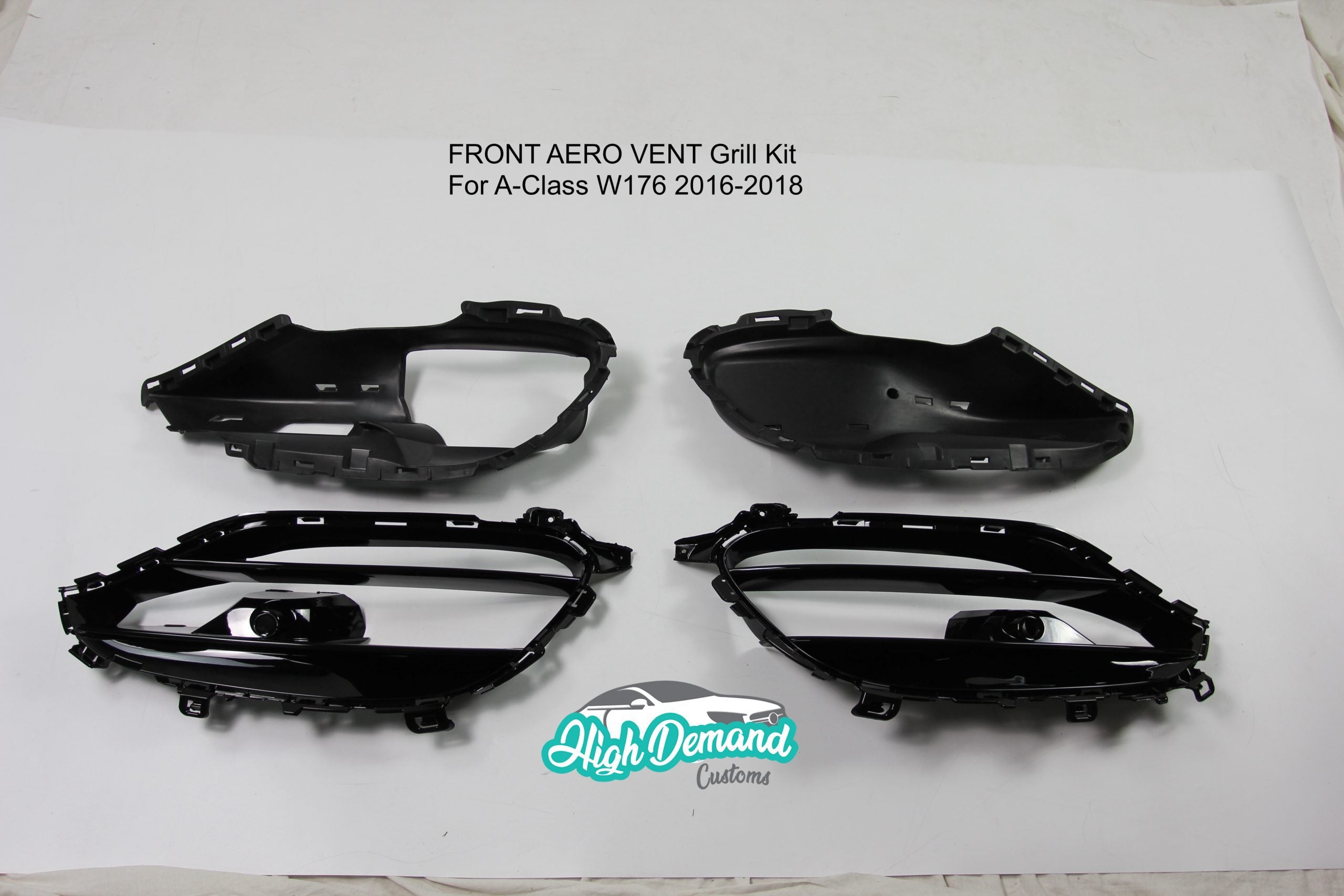 A45 Front Vent Grill Kit + W176 A200/A250/A45AMG 2016-2018